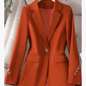 Single Button Blazer, NEW Small